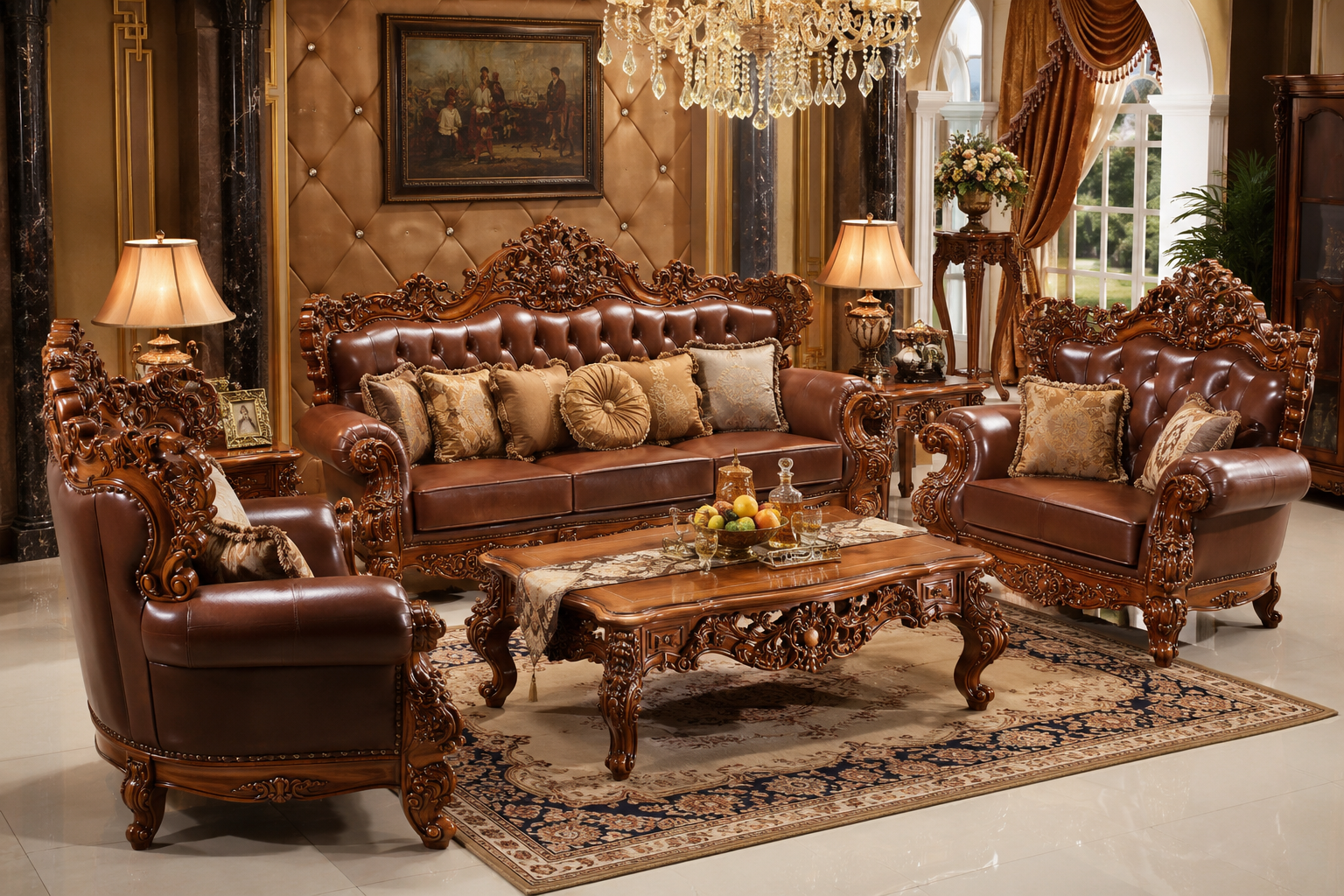 set sofa ukir jepara
